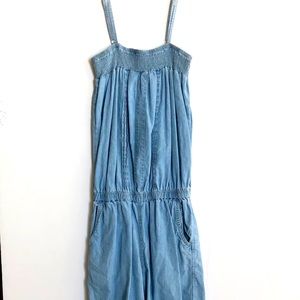 LF Carmar Blue Jean Like Jumpsuit Romper